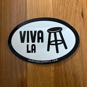 Barstool sports sticker